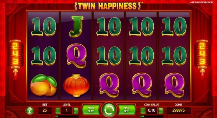 NetEnt Twin Happiness gokkast