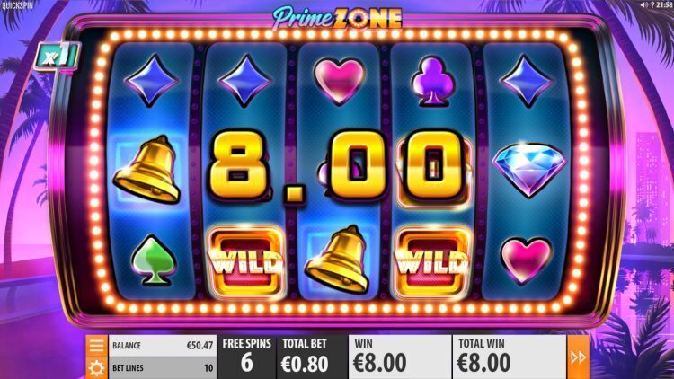 Prime Zone slot Free Spins bonus