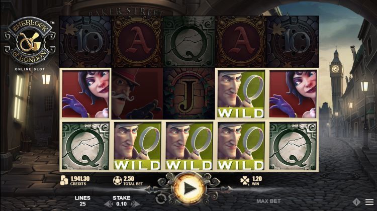 Sherlock of London gokkast review