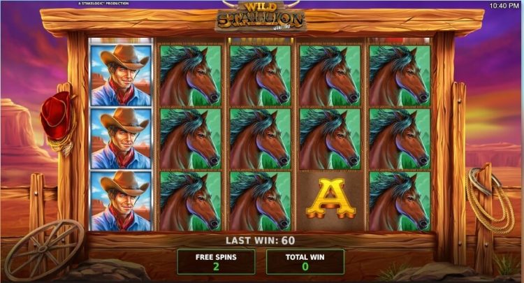 Wild Stallion Quattro slot gameplay