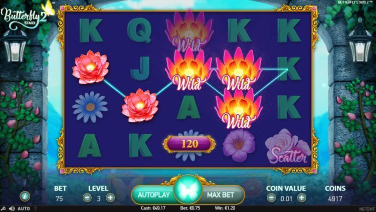 Butterfly Staxx 2 slot NetEnt review