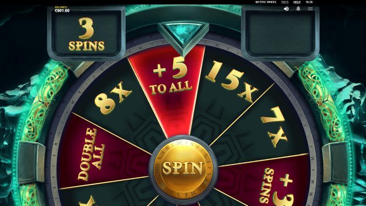 Mystic Wheel gokkast bonus win
