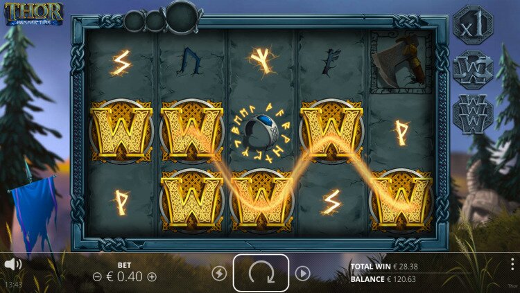 Thor Hammer Time big win