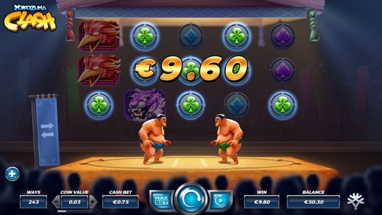 Yokozuna Clash online slot Free Spins