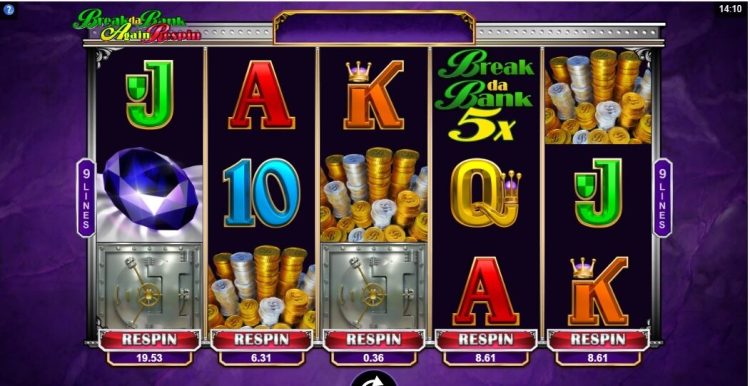 Break da Bank Again Respin online slot