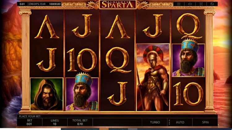 Almighty Sparta slot Endorphina review