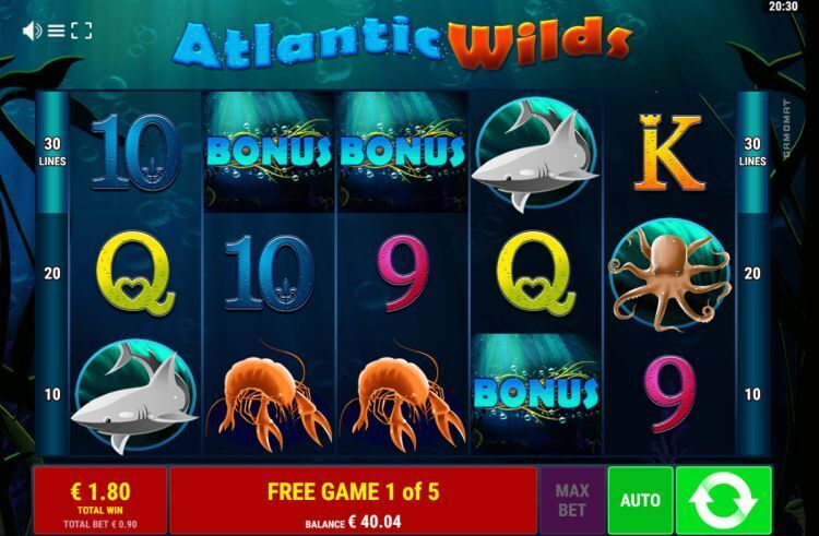 Atlantic Wilds slot Free Spins bonus