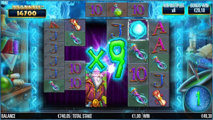 Magic Merlin Megaways gokkast Free Spins bonus