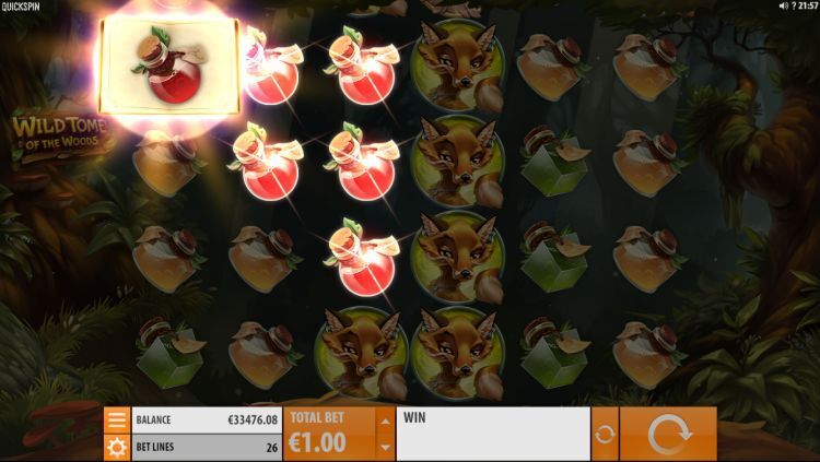 Wild Tome of the Woods slot gameplay