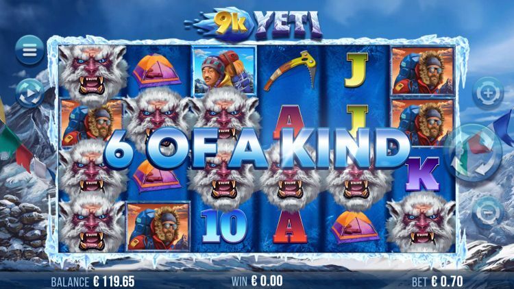 9K Yeti slot super big win