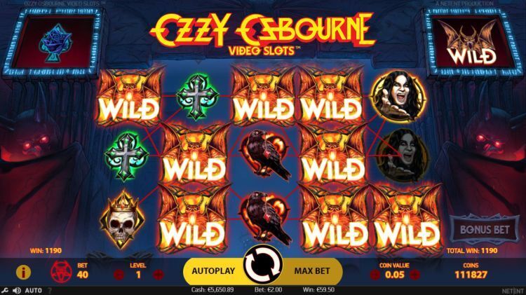 Ozzy Osbourne slot review NetEnt