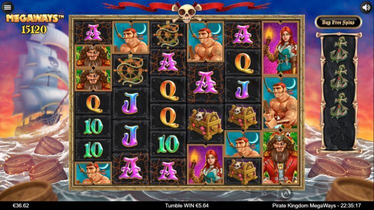 Pirate Kingdom Megaways review Iron Dog Studios