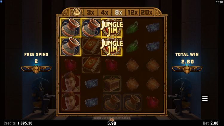 Jungle Jim and the Lost Sphinx online slot review
