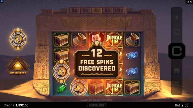 Jungle Jim and the Lost Sphinx gokkast Free Spins