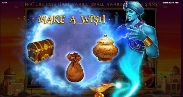 3 Genie Wishes gokkast bonus win