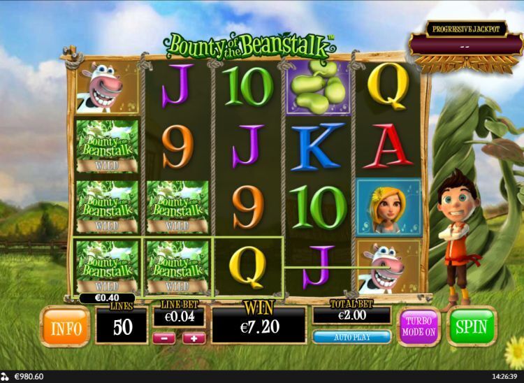 Bounty of the Beanstalk slot review Playtech