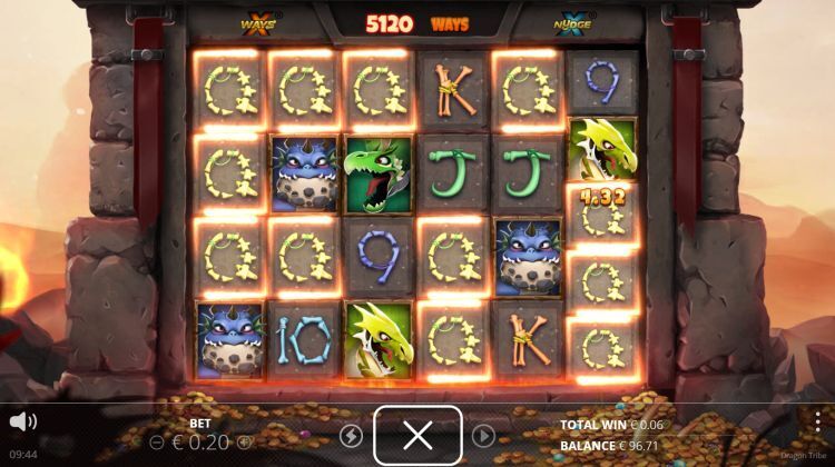 Dragon Tribe slot gameplay