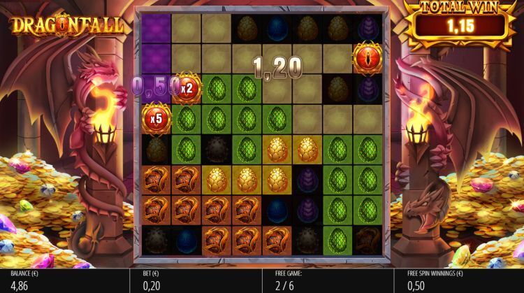 Dragonfall slot Free Spins bonus