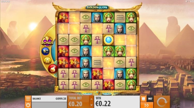 Golden Glyph online gokkast gameplay