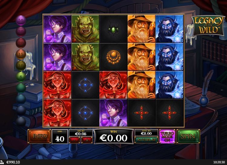 Legacy of the Wild Playtech review