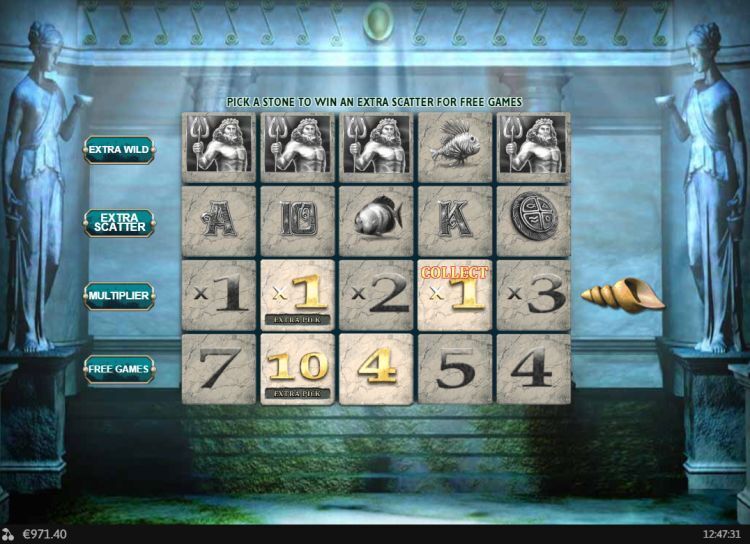Atlantis Queen Playtech gokkast bonus win
