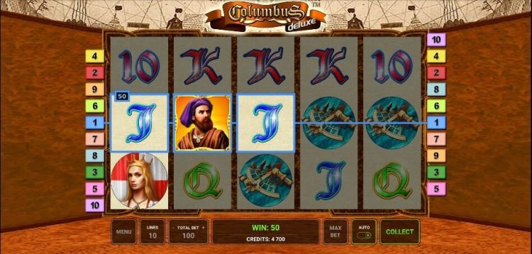 Columbus Deluxe gokkast review