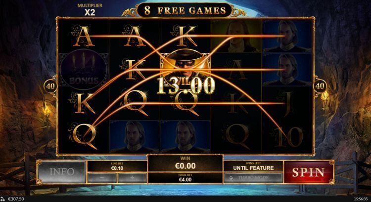 The Mask of Zorro slot Free Spins bonus