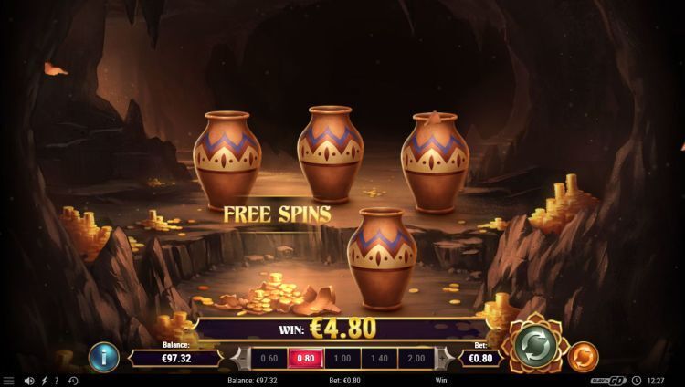 Fortunes of Ali Baba slot bonus trigger
