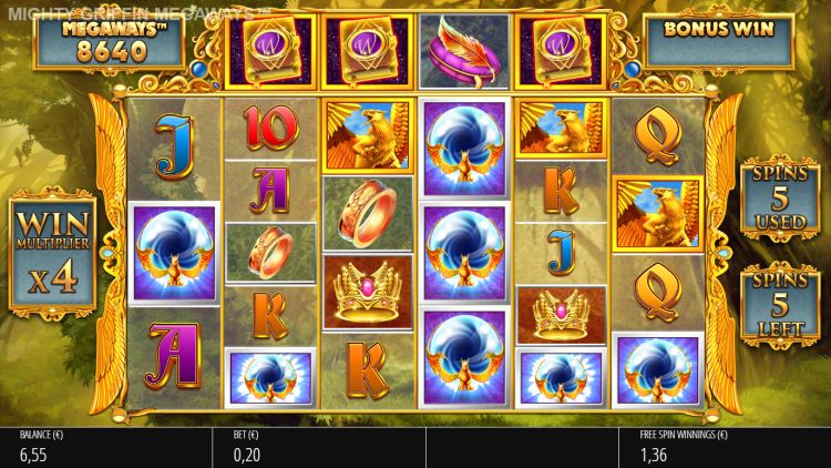 Mighty Griffin Megaways online slot review