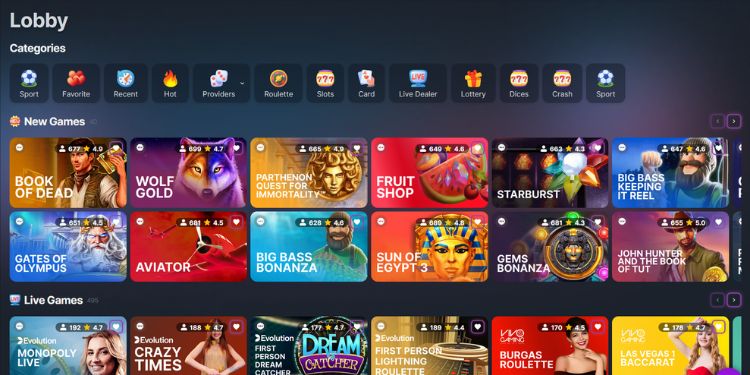 RichPrize Casino Spelaanbod