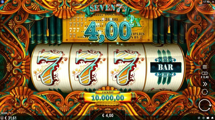 Seven 7's slot review Microgaming