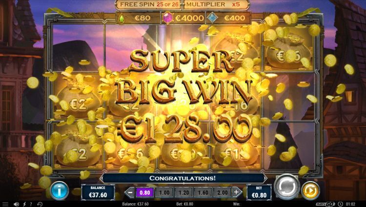 Riches of Robin gokkast super big win