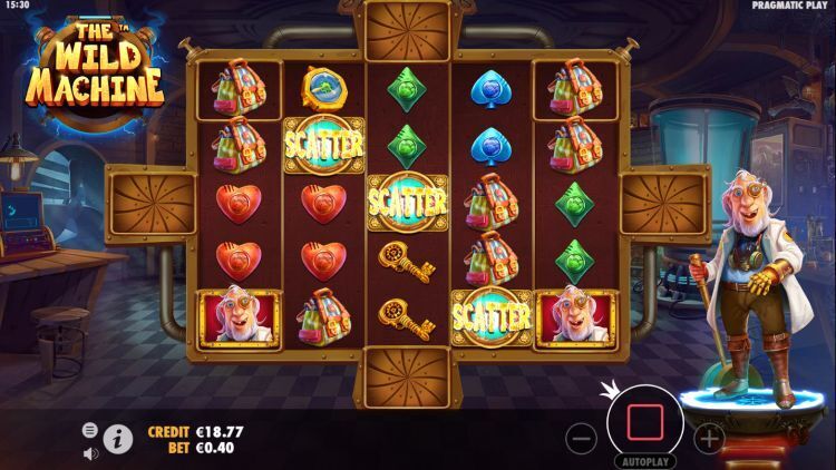 The Wild Machine slot bonus trigger