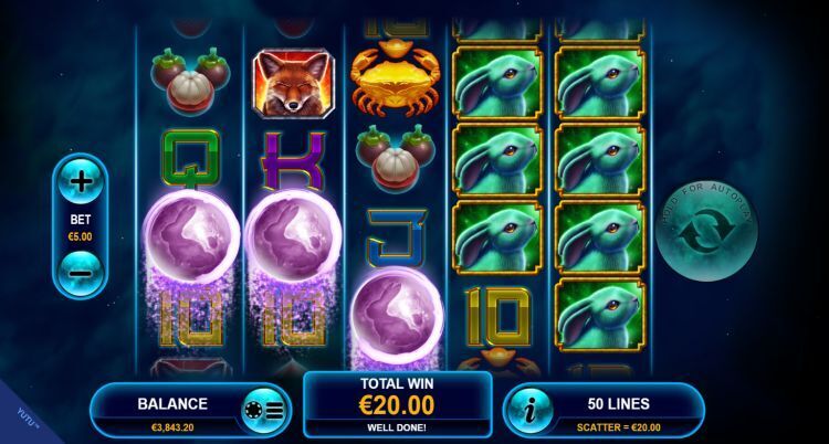 Yutu gokkast bonus trigger