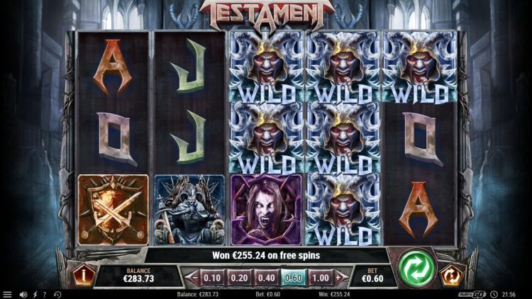 Testament slot review