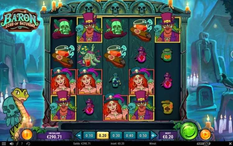 Play'n GO Baron Lord of Saturday Gameplay