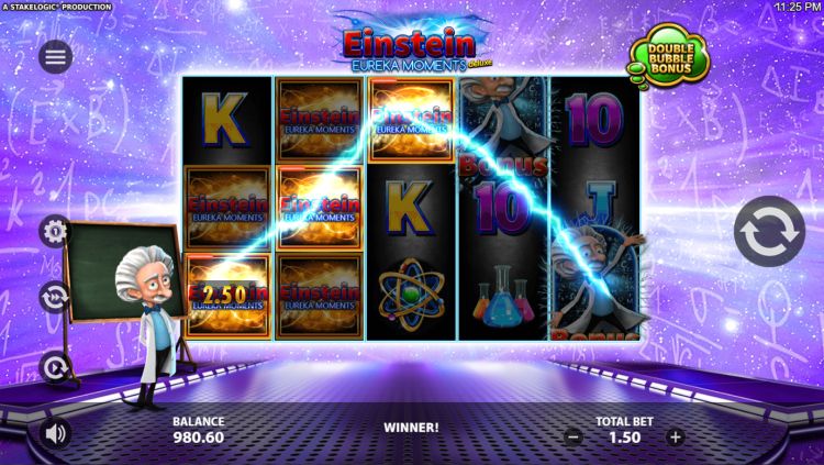 Einstein Eureka Moments Deluxe online gokkast review