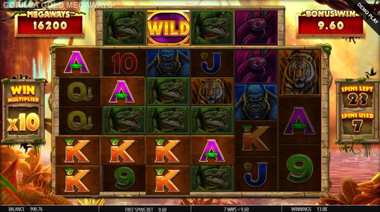 Gorilla Gold Megaways online slot Free Spins