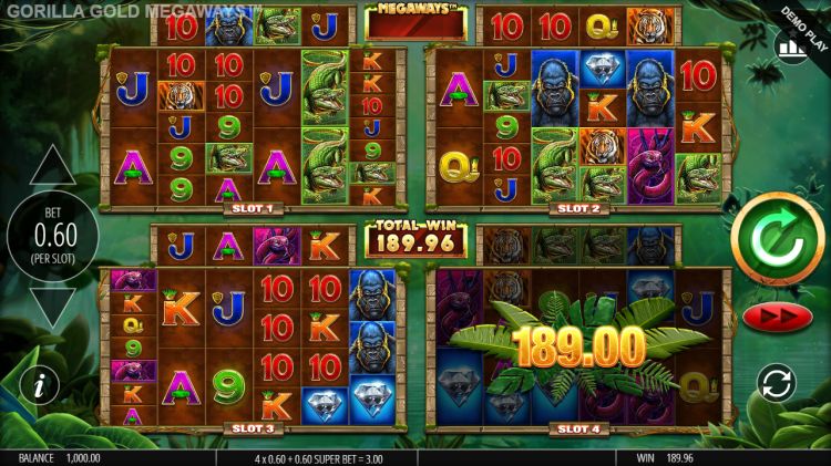 Gorilla Gold Megaways slot review