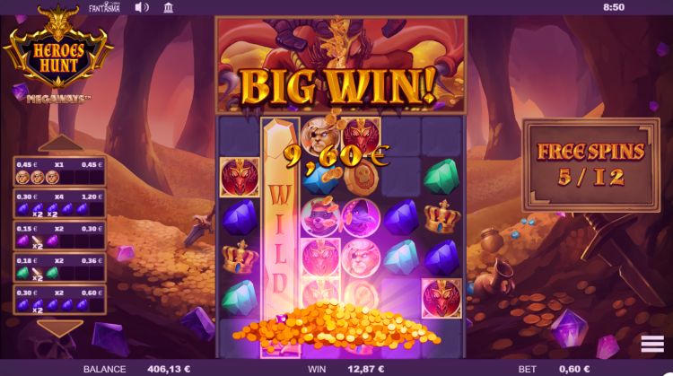 Heroes Hunt Megaways online gokkast review Fantasma
