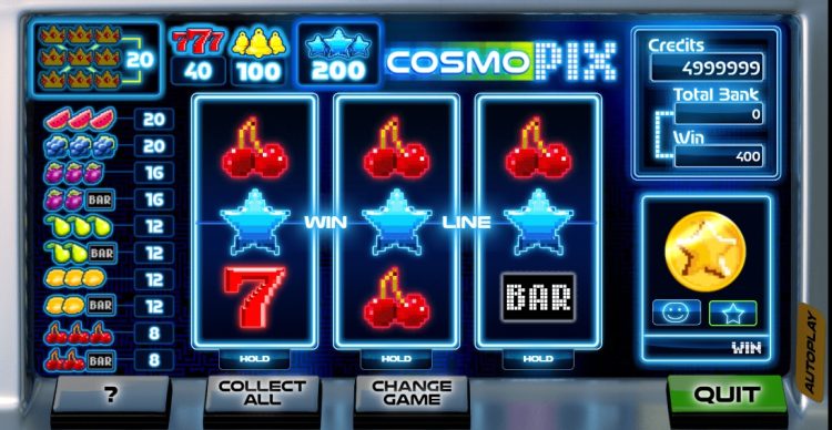 Cosmo Pix online slot gameplay