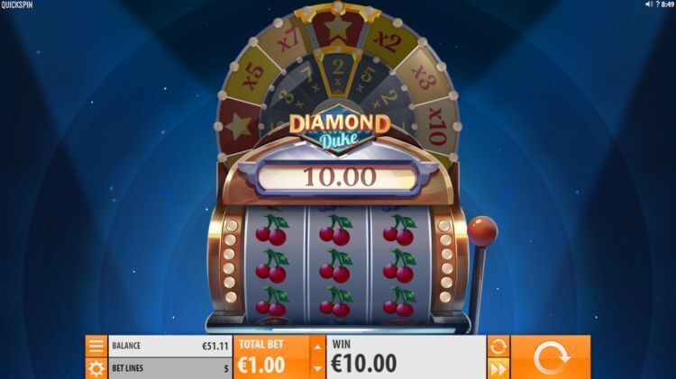 Diamond Duke online slot gameplay