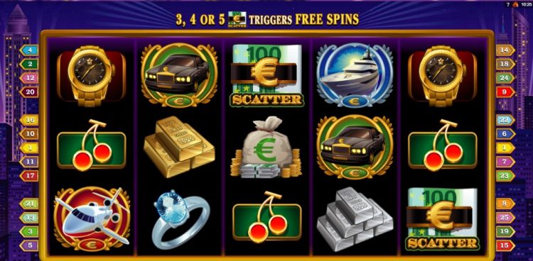 Microgaming High Society gokkast