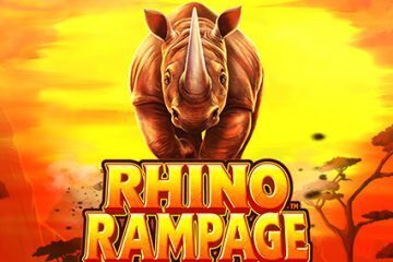 Rhino Rampage slot review blueprint gaming logo