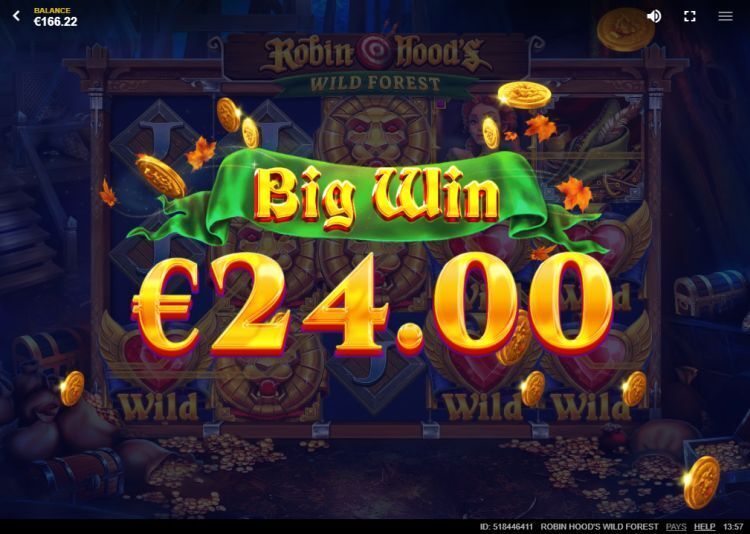 Robin Hood's Wild Forest gokkast big win