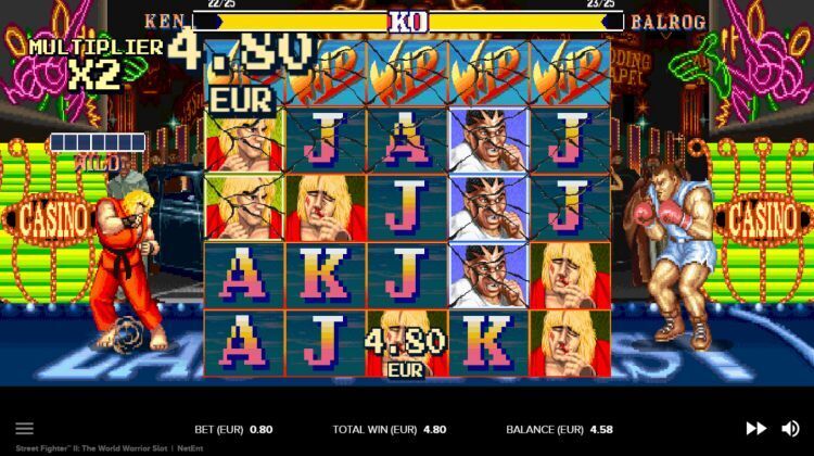 Street Fighter 2 slot NetEnt