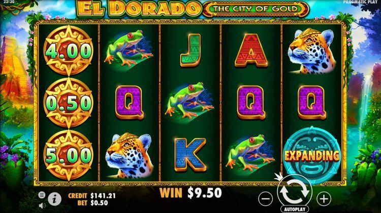 Eldorado The City Of Gold slot feature