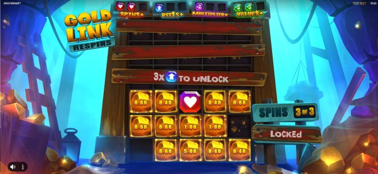 Gold Digger online gokkast gameplay