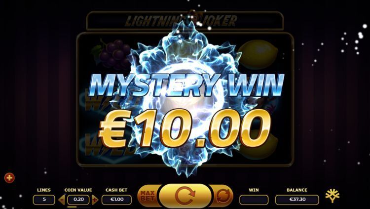 Lightning Joker gokkast mystery win