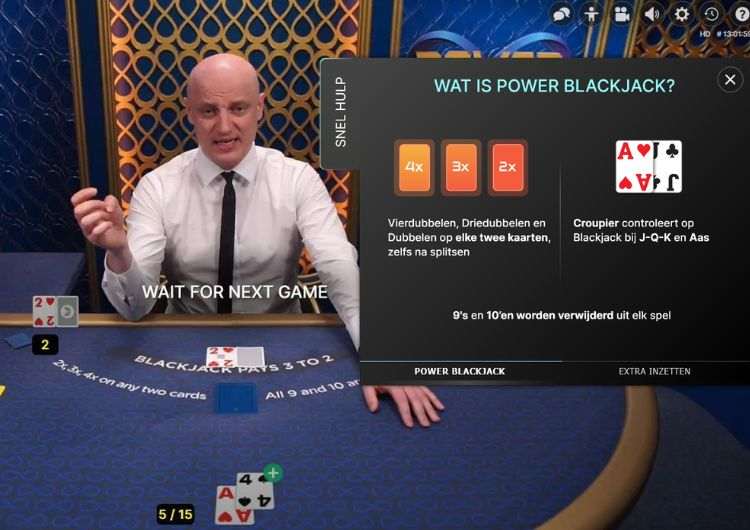 Power Blackjack Speluitleg
